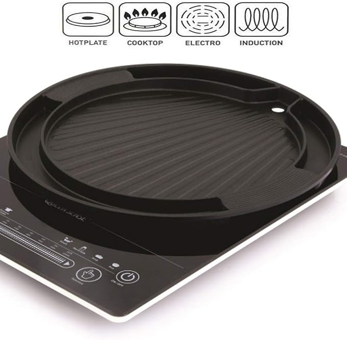 UPIT Korean BBQ Egg Grill Pan, Even Heating and Easy to Clean, Perfect for Pork Belly