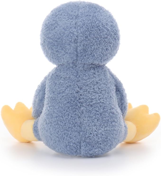 Apricot Lamb Dark Blue Velvet Penguin Stuffed Animals for Kids, Soft Cute Plush Toys for Baby Girl and Boy, 8.5 Inches