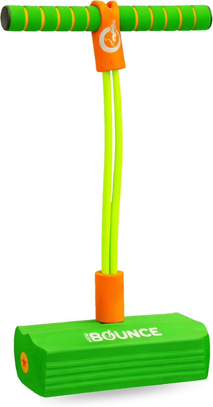 New Bounce Pogo Stick for Toddlers - Foam Jumper for Age 3,4,5,6,7,8 - Outdoor Jumping Toys - Birthday Gift for Toddler Girls and Boys