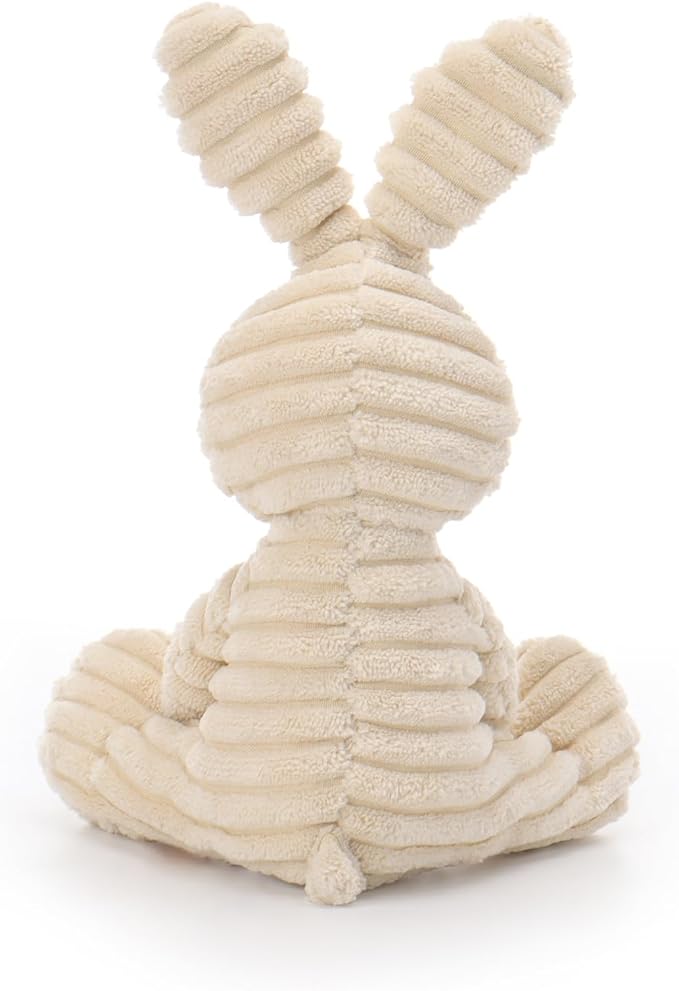 Apricot Lamb Corduroy Bunny Stuffed Animals for Kids, Soft Cute Plush Toys for Baby Girl and Boy, 6.3 Inches