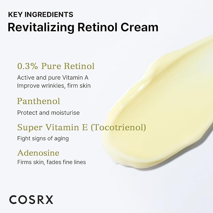 COSRX Oil-Free Revitalizing Duo - Oil Free Lotion with Birch Sap + Retinol 0.3% Cream