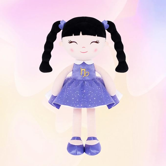 Baby Girl Gifts Plush Dolls Constellations Zodiac Doll Birthday Gift 17 inches Capricorni
