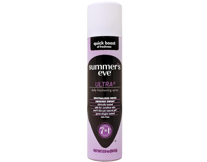 Summer's Eve Deodorant Spray Ultra, 2 oz, 24-Pack
