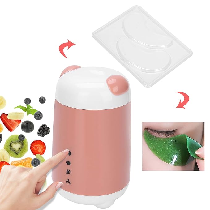 25PCS Eye Mask Molds, Portable Reusable Eye Mask Patch Tray Plate Set, DIY Under Eye Mask Mold