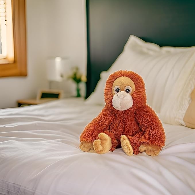 Deluxe Paws Eco-Friendly Orangutan Plush Toy Made from 100% Recycled Materials