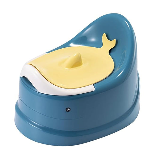 Portable Potty with Split Design & Lid for Toddler Travel Training Toilet Seat Chair for Gilrs Chair with Lid & Removable Container for Girls Seat for Toilet Nonslip