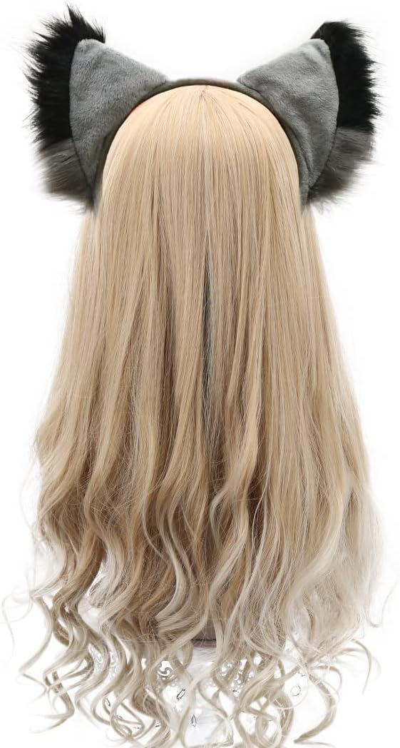 Plush Animal Ears and Horns Headband-Halloween Christmas Festival Theme Party Animal Cosplay Costume Headbands