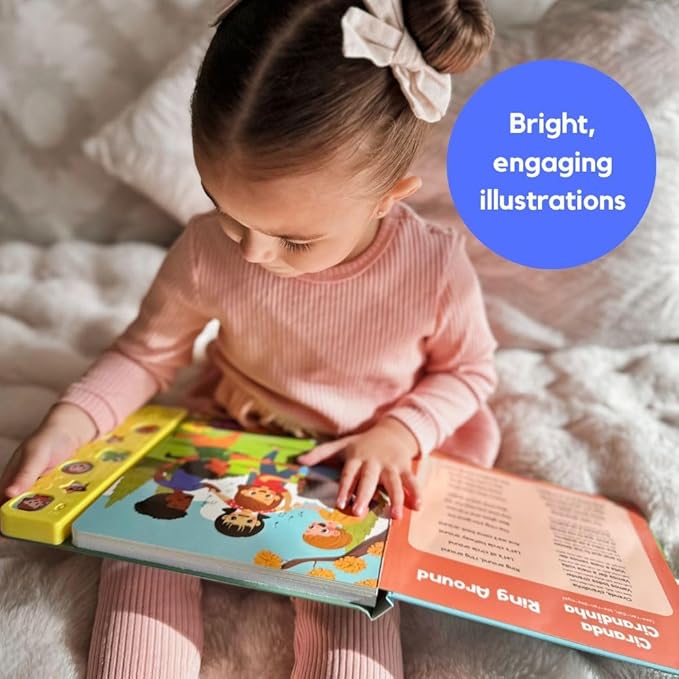 I Love to Sing in Portuguese: Brazilian Nursery Rhymes, Musical Baby Sound Books for Toddlers 1-3, Brazilian Books for Children, Interactive Songbook