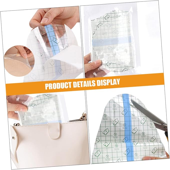 CALLARON 5pcs Non-Woven Panty Liner Adhesive Swimwear Protective Sticker Lingerie Patch