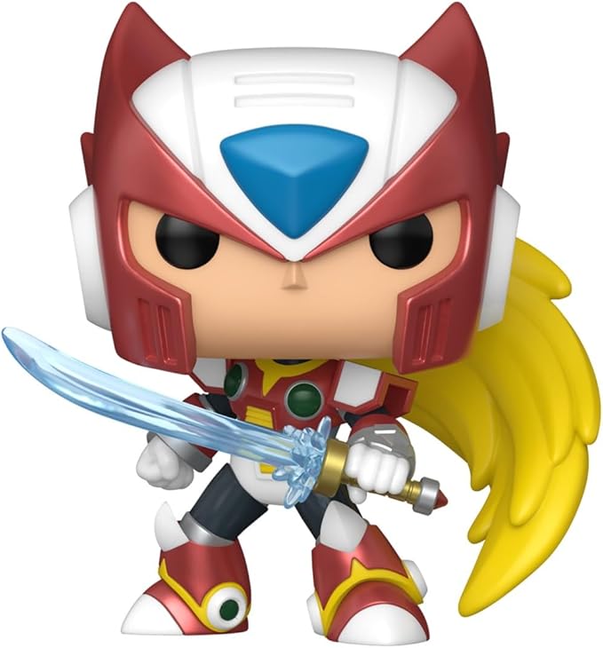 Funko Pop! Games: Mega Man - Zero - Collectable Vinyl Figure - Gift Idea - Official Merchandise - Toys for Kids & Adults - Video Games Fans - Model Figure for Collectors and Display