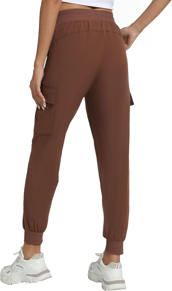Women's Joggers Cargo Pants Lightweight Quick Dry Hiking Running Pants for Athletic Casual & Outdoor