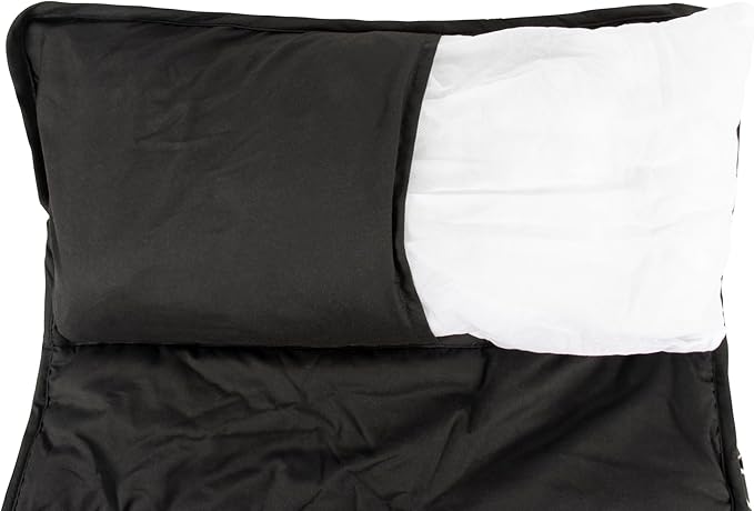 Jay Franco Kids Nap Mat with Embedded Pillow & Blanket – Soft 46"x20" Microfiber Sleeping Bag with Name Tag & Handle