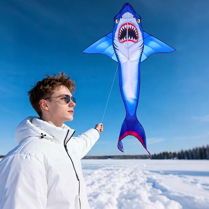Xida Octopus Kite for Kids Ages 4-8, Professional Kites for Beginners and Adults, Easy to Fly Beach Kites for Boys and Girls, Long Colorful Tail with 200ft Line, Large Kite for Outdoor Family Games