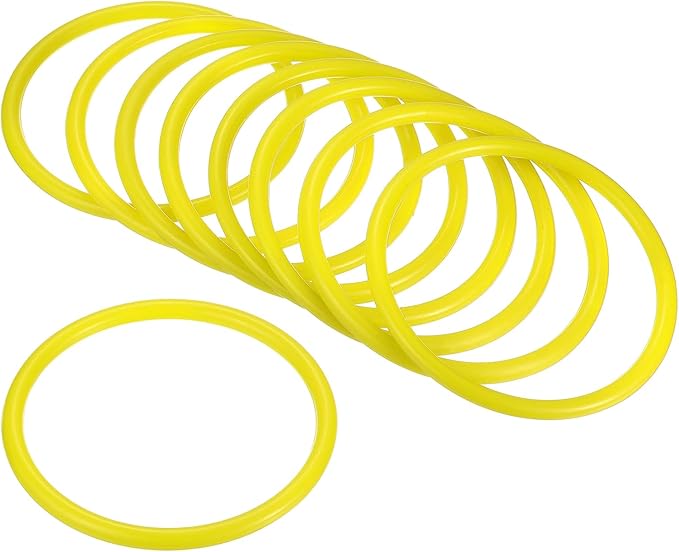 PATIKIL Carnival Ring-Toss Rings Plastic Hoops for Outdoor Party Favor Game Booth