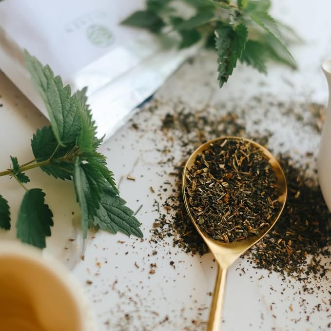 Organic Stinging Nettle 4 oz. (113g), USDA Certified Organic Nettle Leaf Tea, Ortiga, Stinging Nettles Leaf, Cut & Sifted
