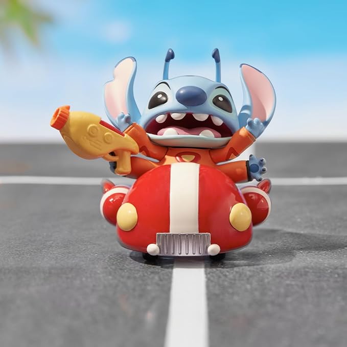 MINISO Lilo & Stitch Trip Collection Blind Box Figure Model Random Design Box Toy Collectible Toy for Home Decor Birthday Gifts (Random One Figure)