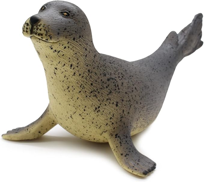 SmilerSmile Simulated Ocean Big Animal, One pc 15Inch Soft Filled Rubber Sea Educational Toys (sea Dogs)