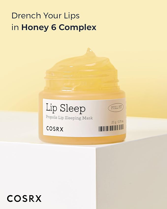 COSRX Lip Care Balm for Dry Chapped Lips, Enriched with Shea Butter, Sleeping Mask, Korean Skin Care, Animal Testing-Free, Artificial Fragrance-Free, Parabens-Free (Lip Sleeping Mask)
