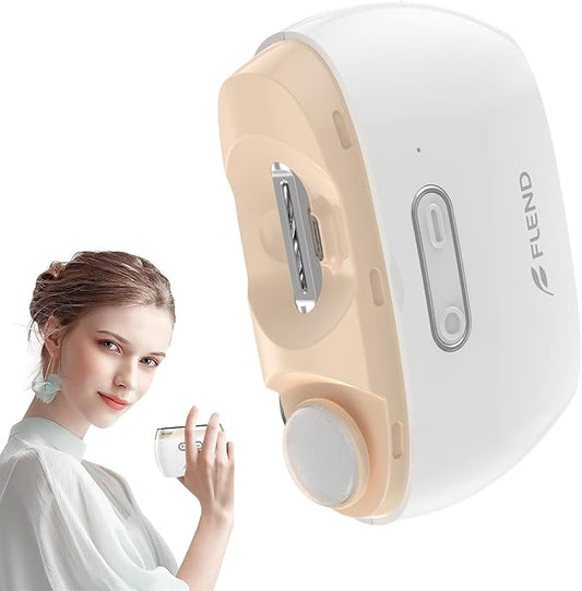 Electric Nail Clipper, Electric Nail Trimmer Suitable for Children, Adults, and Elderly, Automatic Nail Clipper with 2 Adjustable Speeds, Nail Clippers with LED Light and Chip Storage Box