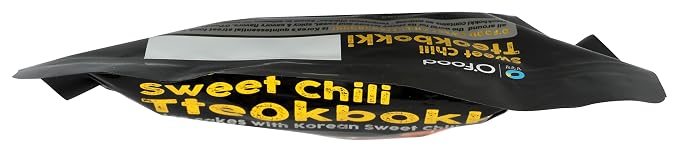 O'Food, Tteokbokki Rice Cakes with Sauce Sweet Chili, 10.2 Ounce