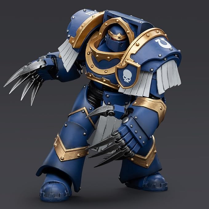 JOYTOY Warhammer 30K The Horus Heresy 1/18 Action Figure Uitramarines Cataphractii Terminator Squad 3PCS Collection Model