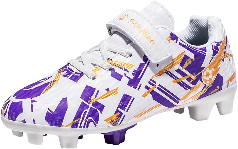 Kids Soccer Shoes Boys Football Cleats Professional Athletic Outdoor Trainning Football Shoes Youth Girl Turf Soccer Cleats