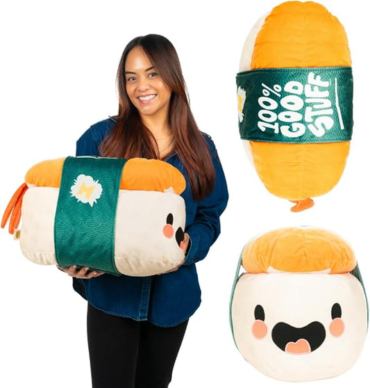 Miniverse Sushi Bedding Super Soft Cozy Decorative Cuddle Pillow, (Officially Licensed Product) By Franco Collectibles