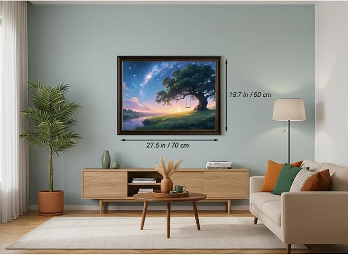 1000 Pieces Jigsaw Puzzles for Adults, Galaxy Series - Stunning Cosmic Art & Seamless Interlock, Challenging Brain Teaser, Large 28" x 20", Great Gift Idea & Home Decor（Starlit Summer）