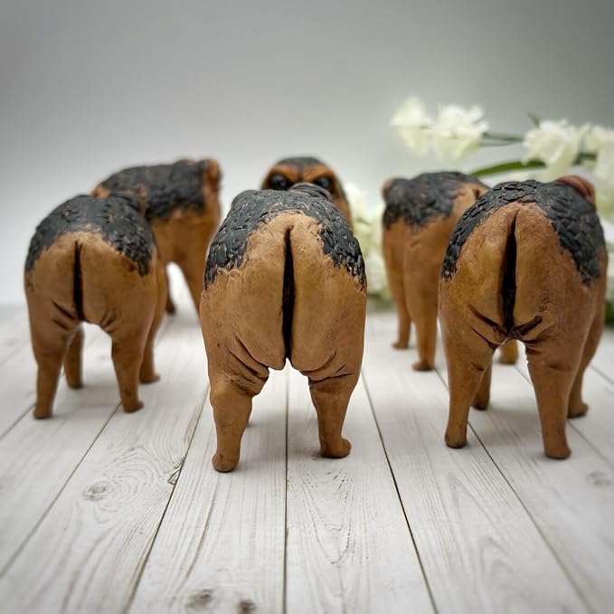 Grumpy Frog Statue Ugly Angry Frog Statue Outdoor Garden Plant Decorations for Pots Novelty Home Office Desktop Decoration Unique Weird Gift (2 Pack)