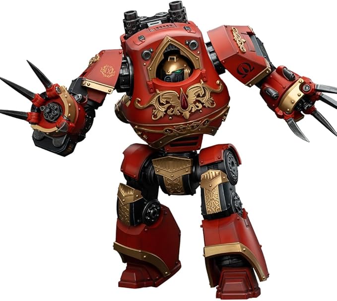 JOYTOY Warhammer 40,000 1/18 Action Figure Blood Angels Contemptor-Incaendius Dreadnought Collection Model Birthday Gifts