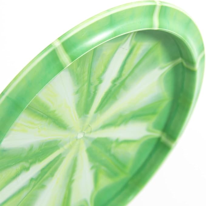 Latitude 64 Retro Burst River | Disc Golf Fairway Driver | Easy-to-Throw Disc Golf Driver for Beginners | Straight Flying | 170g+ Frisbee Disc | Unique Burst Patterns | Green