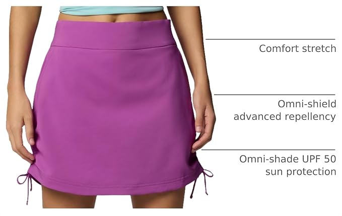 Columbia All Seasons Ruched Skort