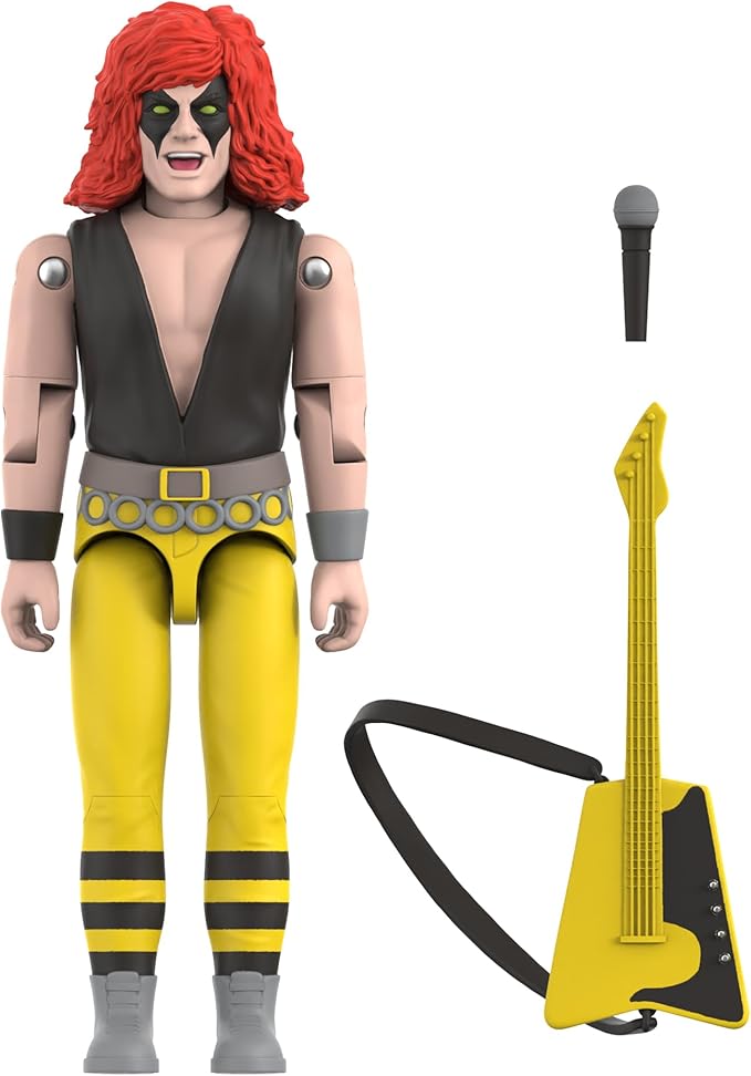Super7 Reaction+ G.I. Joe Zartan Cold Slither (Cartoon) - 3.75" G.I. Joe Action Figure with Accessories Classic Cartoon Collectibles and Retro Toys