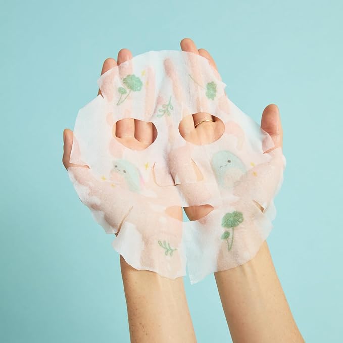 TONYMOLY x Squishmallows Head to Toe Mask Set – 5-Piece Holiday Face Mask & Body Care Gift Set | Hydrating, Brightening & Soothing Sheet Masks + Hand & Foot Masks | Limited Edition