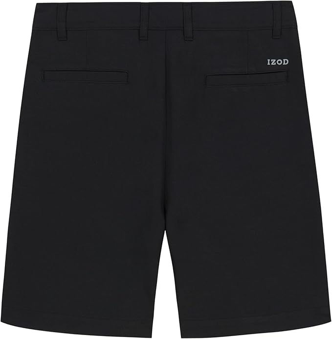 Izod Boys' Performance Golf Swingflex Stretch Straight Fit Short