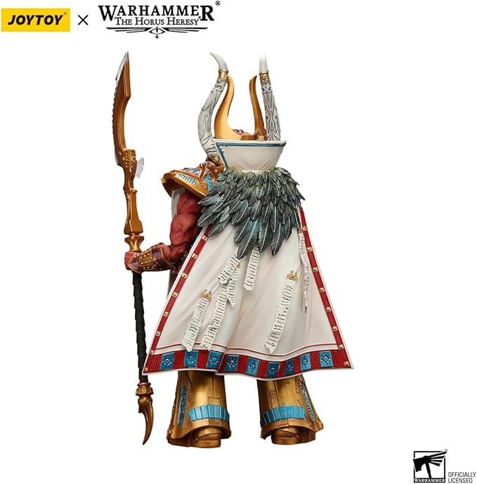 JOYTOY Warhammer 30K Thousand sons 8.7 inch Magnus The Red Primarch of The XVth Legion 1:18 Scale Action Figure Mecha Joy Toy Collection Model