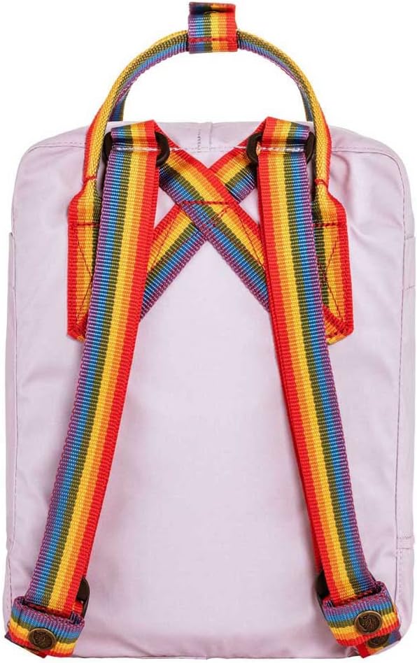 Fjallraven F23621457-907 Kånken Rainbow Mini Pastel Lavender-Rainbow