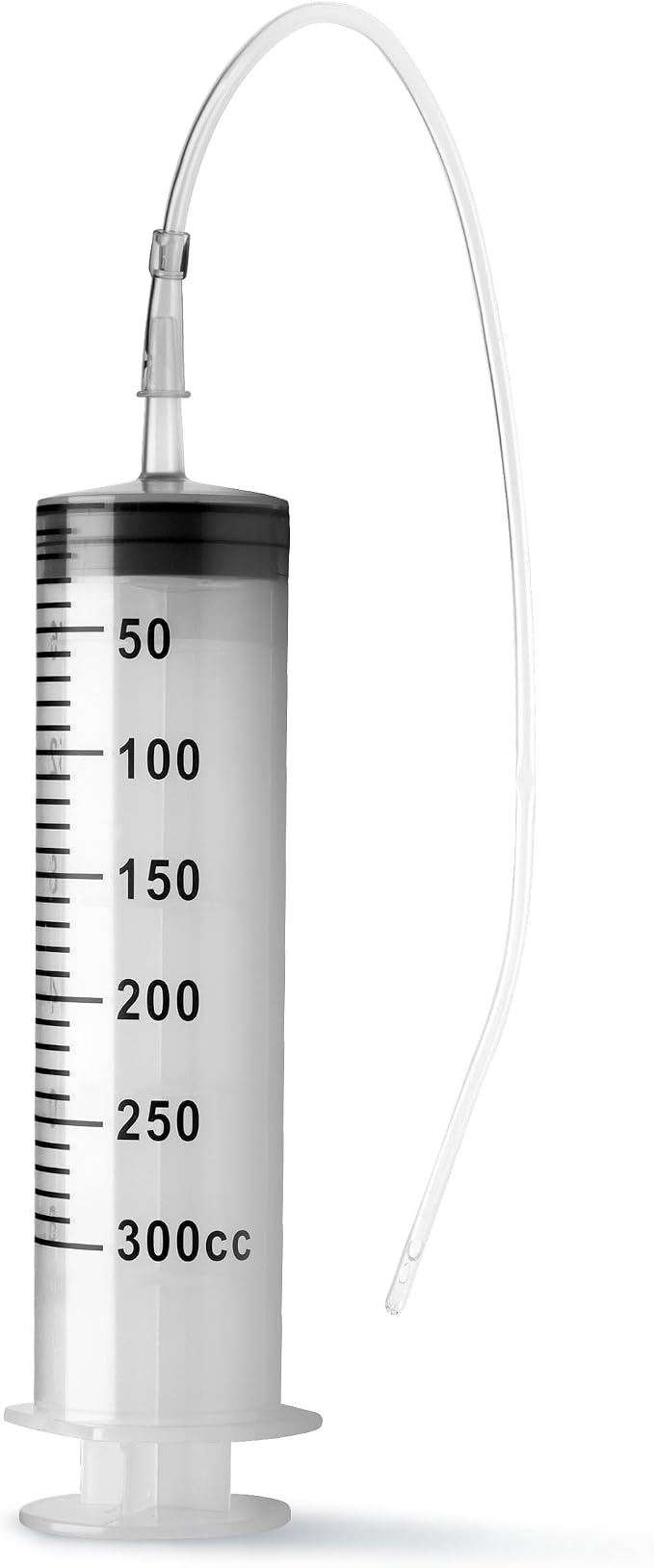 Cleanstream 300 Ml Enema Syringe With Tube For Anal Cleansing. Tapered Tip For Easy Insertion - 300 Ml, Clear