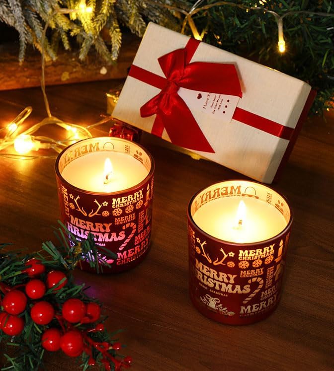 Pandachilla Handmade Cute Dessert Series Cream Flavor Soy Wax Candle Soft Smell 7.58ounces Burn time 40h (Vanilla Cheese Nuts)