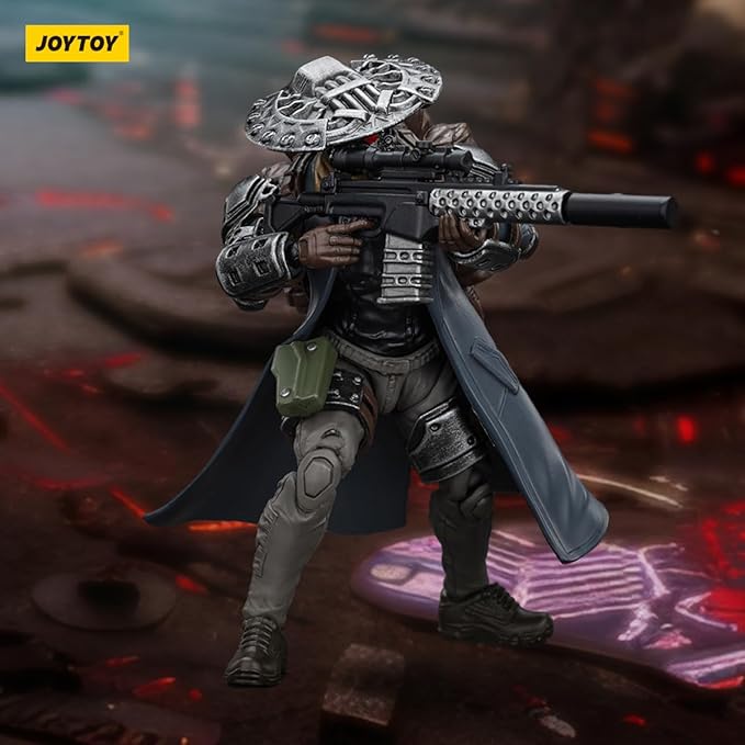 JoyToy 1/18 Scale Action Figures Battle of The Stars Shadow Jaeger Squad - Raven