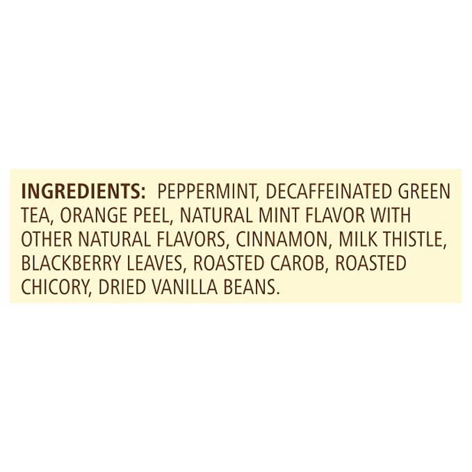 Celestial Seasonings Green Tea, Decaffeinated Candy Cane Lane, 18 Count (Pack of 6)