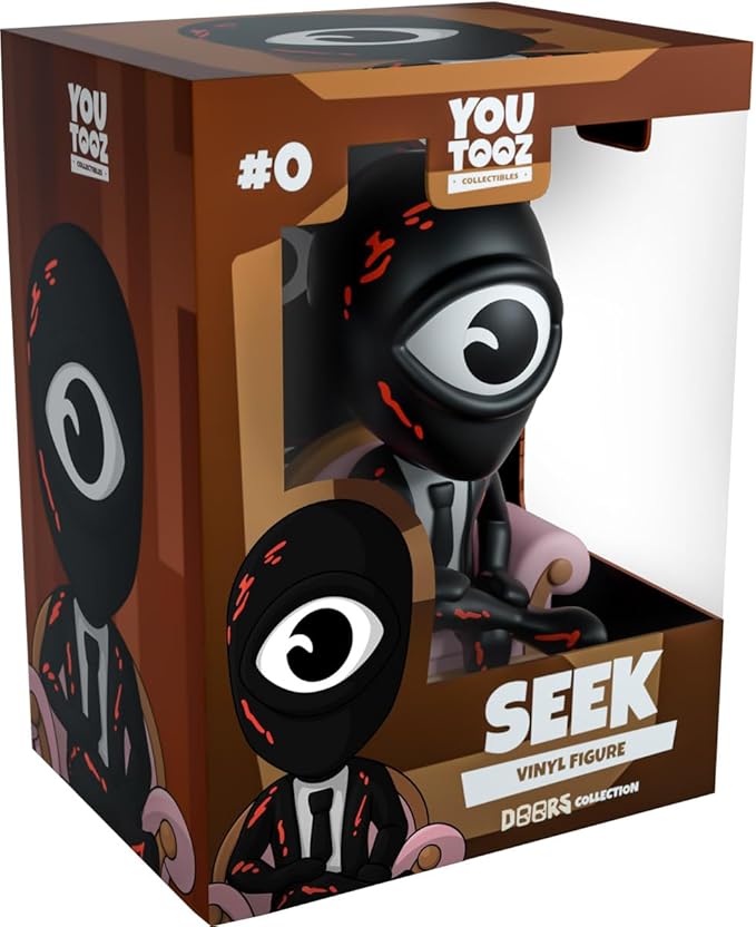Youtooz Seek 4.2" Figure – Doors Collectible Action Figure Based on The Hit Video Game, Black