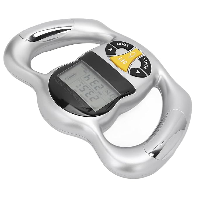 Handheld Body Fat Loss Monitor, Body Composition Monitor with Scale, BMI Meter Fat Analyzer Health Monitor Body Fat Monitor Device Handheld Body Fat Measurement Tool