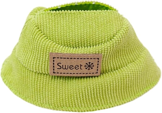 Designer Clothes for 17cm Dolls, Handcrafted Crochet 3-Piece Set, Doll Knit Outfit Accessories with Green Sweater Tops, White Cross-Body Bag, and Bucket Hat, T-Green