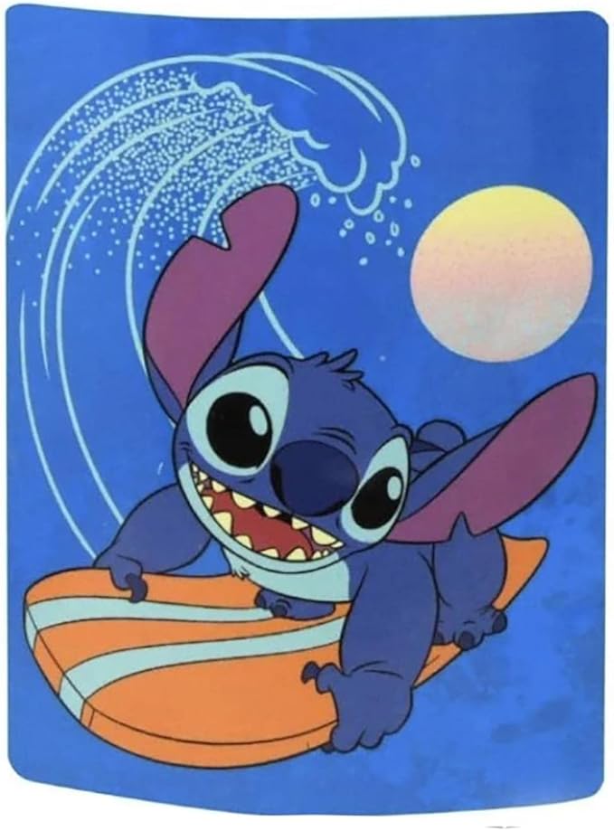Disney Lilo and Stitch 45 x 60 Inch Fleece Throw Blanket