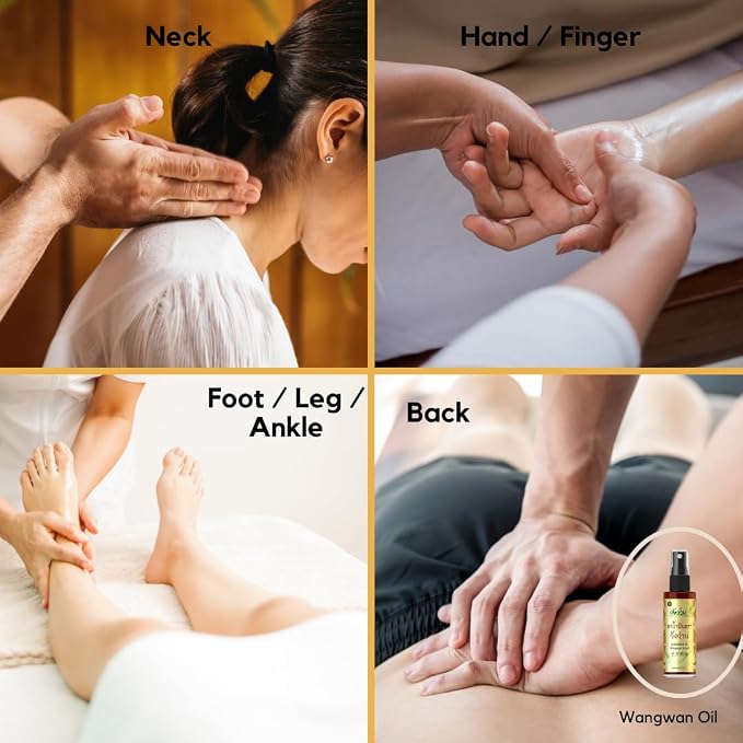Concentrate Organic Remedy Massage Oil - Herbal Oil for Back, Neck, Knee, Shoulder, Foot Massage (60 CC (2.11 oz))