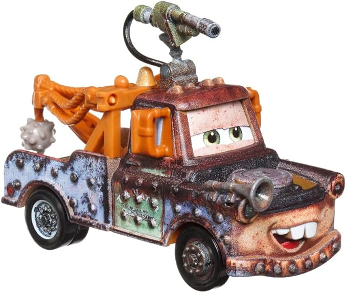 Disney Cars Toys Mattel 1:55 Scale Diecast Cars On The Road Series Road Rumbler Mater