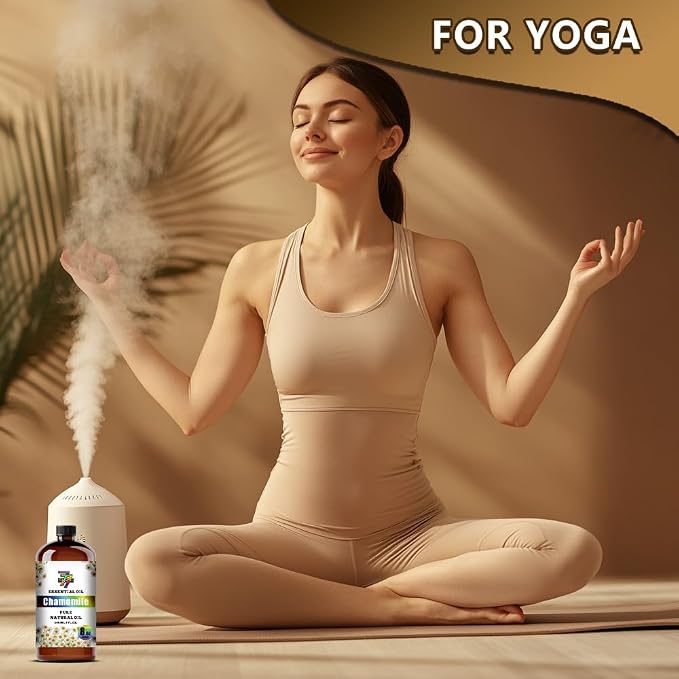 Chamomile Essential Oil,for Aroma,Diffuser,DIY-8 fl oz (240 ml) | Chamomile oil for relaxation, bath, yoga, candles, soap, humidifier, home, gift