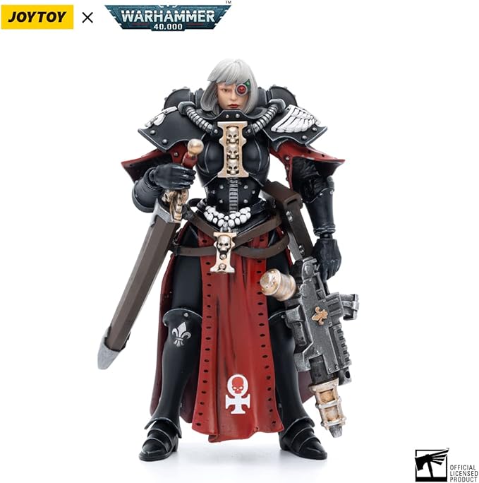 JOYTOY 1/18 Action Figures Warhammer 40k Mecha Joy Toy Model Toys Adepta Sororitas Battle Sister Sister Superior Kassia