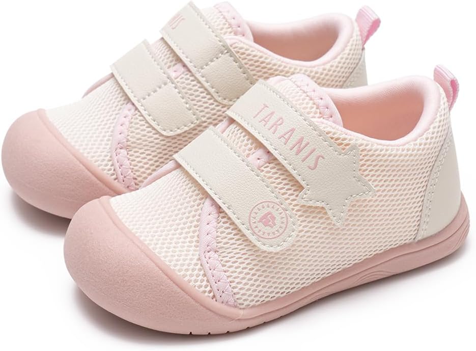 Toddler Shoes Boys Girls Non-Slip Infant Sneaker Rubber Sole Baby Crib First Walker Shoes